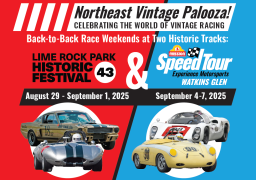 Northeast Vintage Palooza! Celebrating the World of Vintage Racing